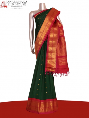 Exclusive Pure Gadwal Silk Saree